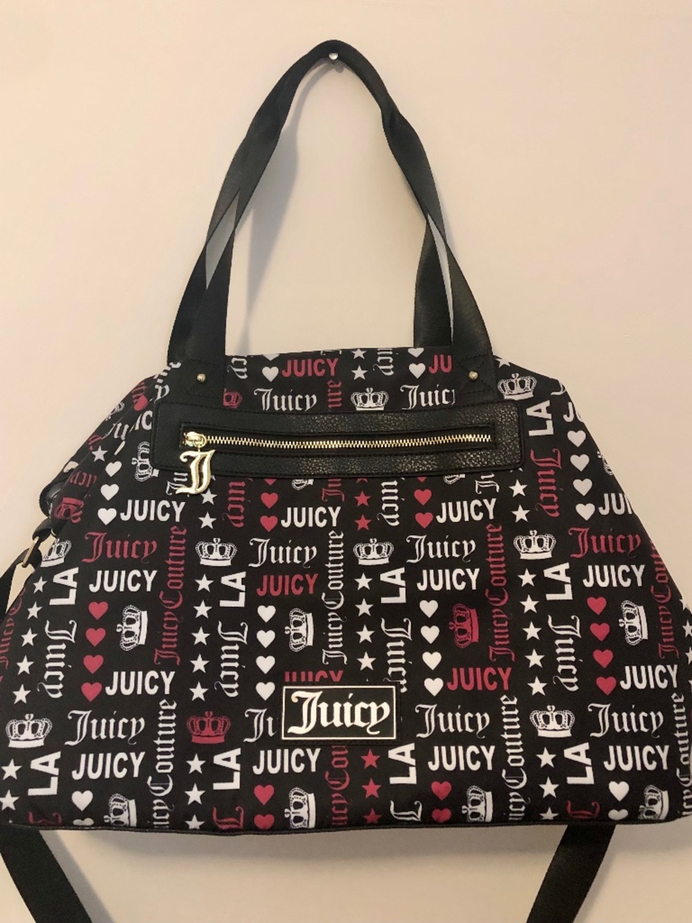 Juicy Couture Y2K-Inspired Large Overnight Weekender Duffle Travel Bag - NWOT